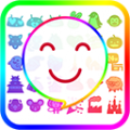 Hi Emoji keyboard Pink Theme icon