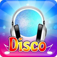 Disco radio app: music disco radio station icon