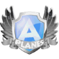 A-plane flight simulator 3D icon