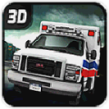 Ambulance Parking 3D icon