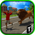 Angry Lion Attack 3D icon