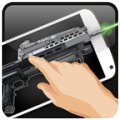 Automatic laser weapons icon