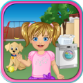 Baby Emma Laundry Time icon