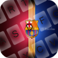 Barcelona Red Bue GO Keyboard icon