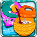 Beautiful Dolphin Cake icon