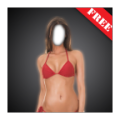 Bikini Suit photo montage icon