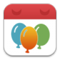 Birthday calendar icon