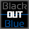 Black and Blue icon