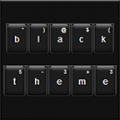 Black Keyboard icon