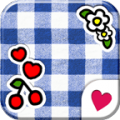 Blue gingham[Homee ThemePack] icon