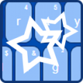 Blue Keyboard Background icon