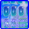 Blue Keyboard For Android icon