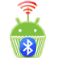 Blue remote control icon