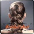 Braided plait icon