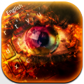 Burning Eye Keyboard icon