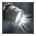 camera flash free icon