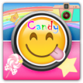 Candy Camera Sticker icon