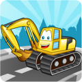 Cars and trucks for kids icon