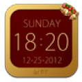 Christmas Clock Widget icon