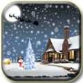 Christmas night icon