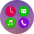 Circle Flat Theme - KK Launcher icon