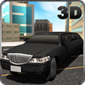 City Limo Car Driver Sim 3D icon