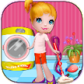 Clean up messy room with Nana icon
