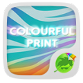 Colorful Print Keyboard icon