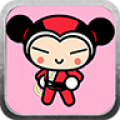Coloring Pucca icon