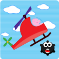 Copter Peppie Pig icon