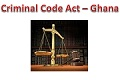 Criminal Code Act of Ghana icon