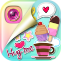 Cute Stickers Photo Editing icon