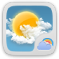 Defalut theme 1.0 GOWeatherEX icon