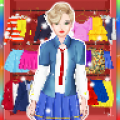 Doll High School Dress Up icon