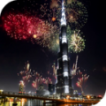 Dubai Fireworks Live Wallpaper icon