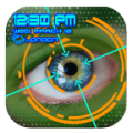 Eye Scanner Lock Techno icon