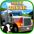 Farm Milk Delivery Truck Sim icon
