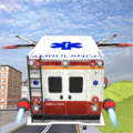 Flying Ambulance 3d simulator icon