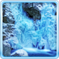 Frozen Waterfall Wallpaper icon