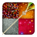 Glitter Zip Lock Screen icon