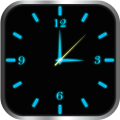 Glowing Clock Locker - Blue 36.6