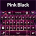 GO Keyboard Pink Black Theme icon