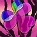 GO Launcher EX Pink Zebra icon