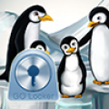 GO Locker Theme penguins icon