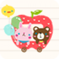 GO SMS Happy Apple Theme icon