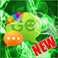 GO SMS Pro Green Smoke Theme icon