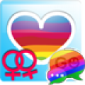 GO SMS Pro Rainbow Theme Free icon