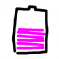 Graffiti Battery Meter icon