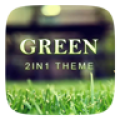 Green GOLauncher EX Weather 2in1 icon