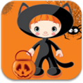 Halloween dress up icon